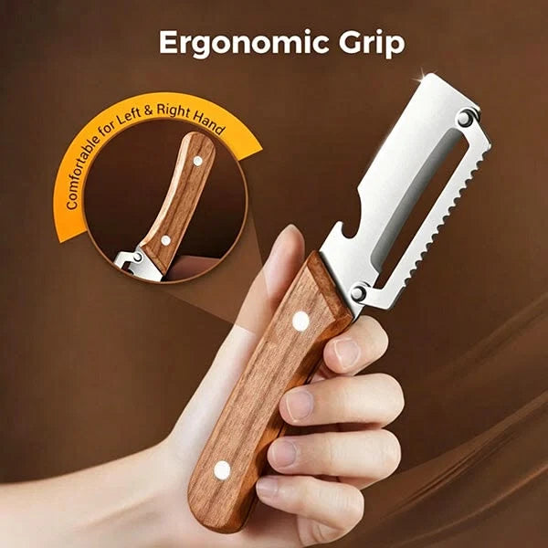 3-in-1 Vegetable Peeler with Bottle Opener